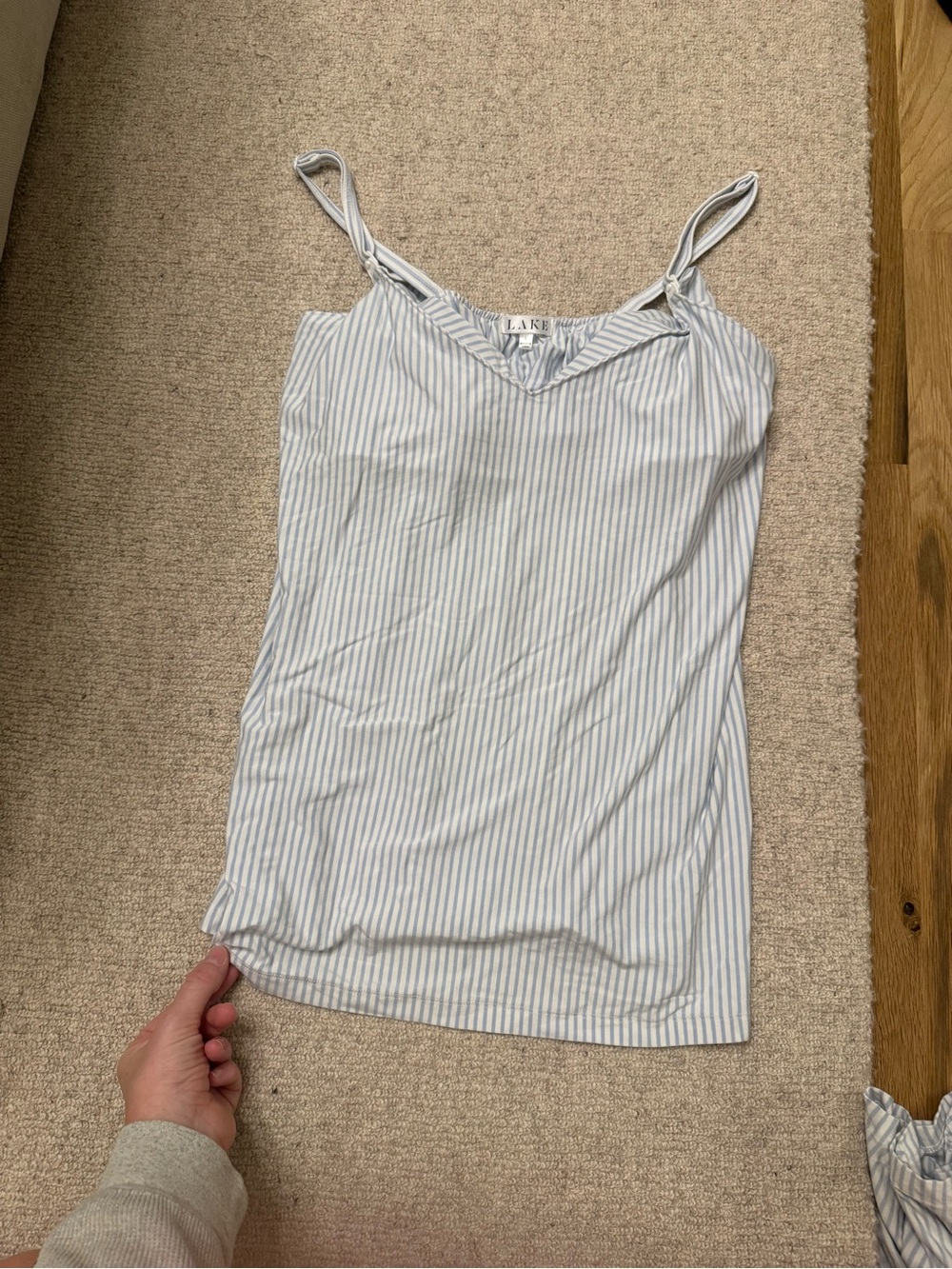 Lake DreamModal Maternity Pajama Camisole - Picture 3 of 6